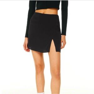 Sunday Best Black Mini Skirt